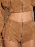 Short Pecado - Camel