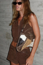 Delito Bag - Marrón y Negro