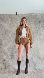 Short Pecado - Camel